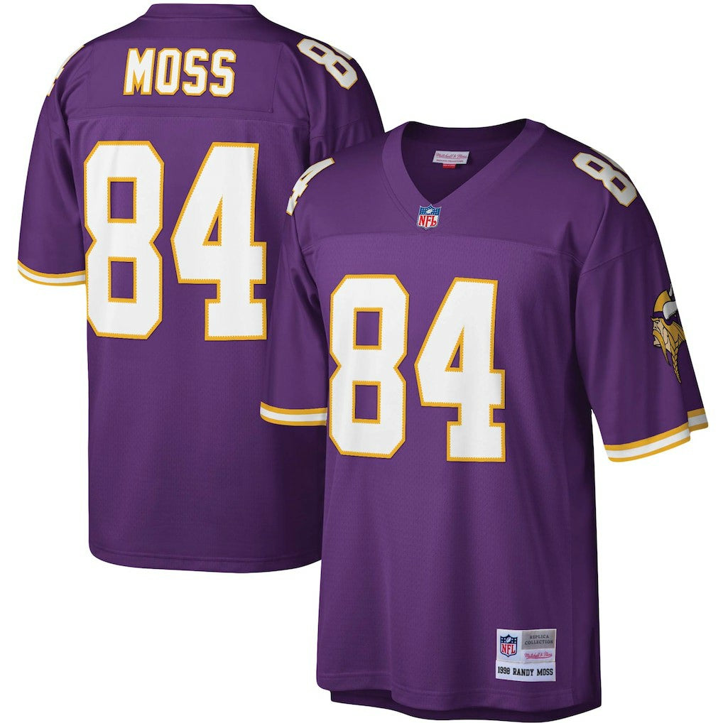 Randy Moss Minnesota Vikings Legacy Replica Jersey - Purple discount