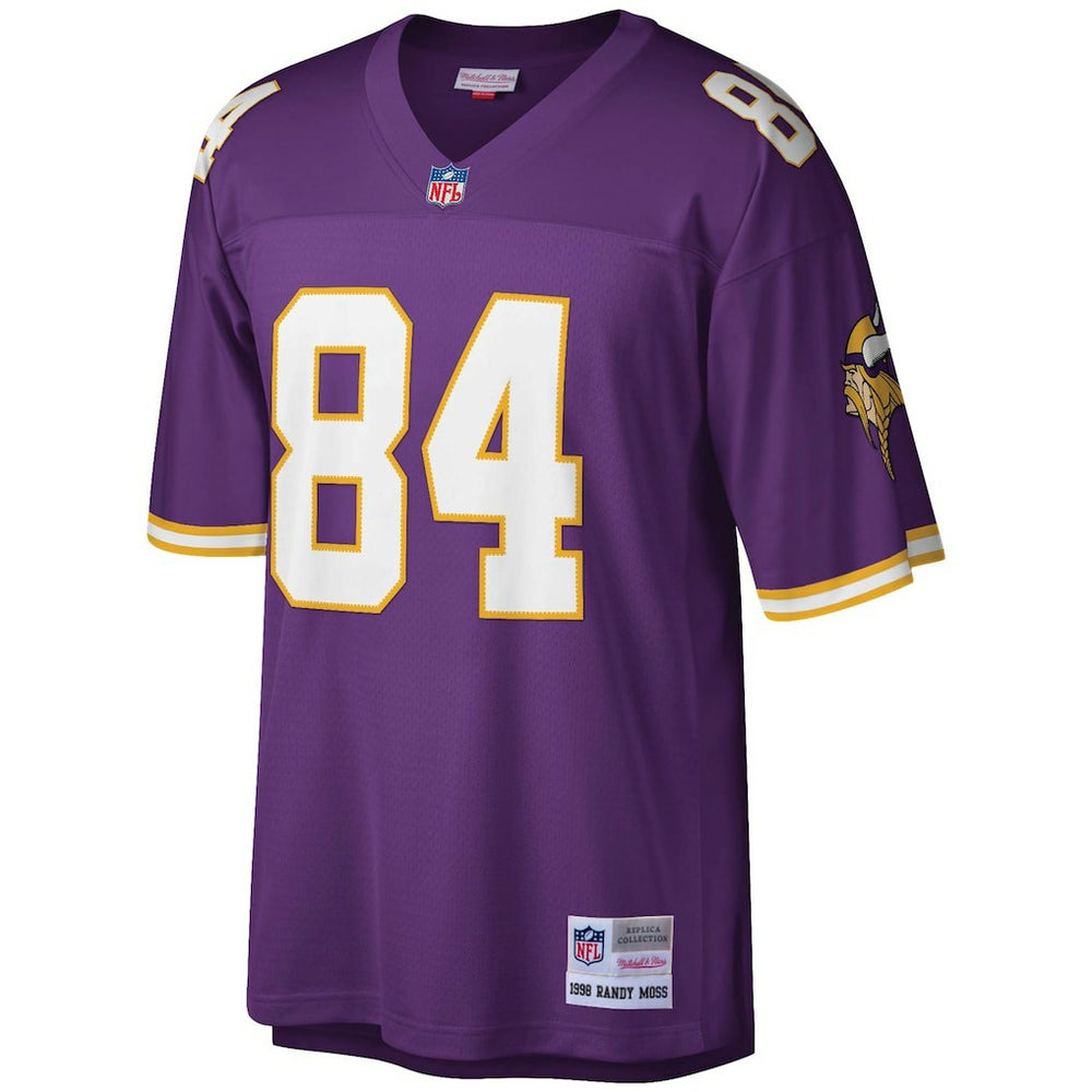 Randy Moss Minnesota Vikings Legacy Replica Jersey - Purple discount
