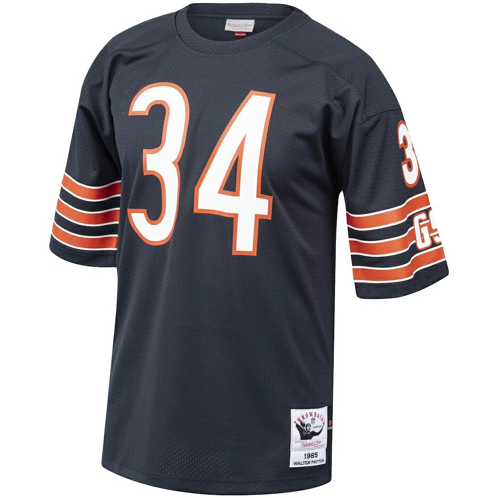 Walter Payton Chicago Bears 1985 Authentic Throwback Retired Player Jersey - Navy cheap