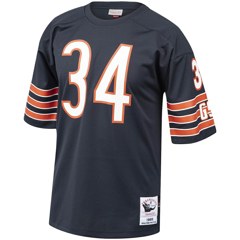 Walter Payton Chicago Bears 1985 Authentic Throwback Retired Player Jersey - Navy cheap