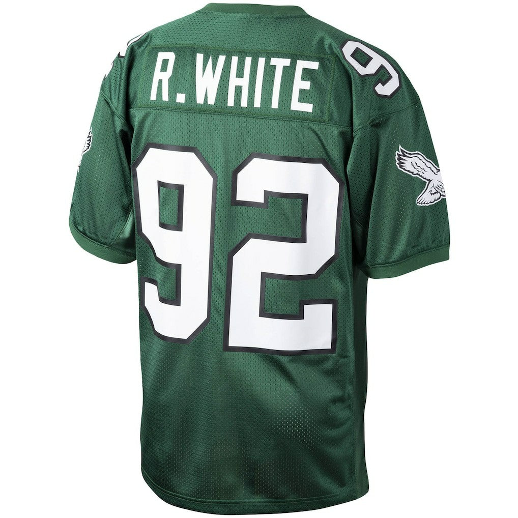 Reggie White Philadelphia Eagles Authentic Throwback Retired Player Jersey - Green for sale