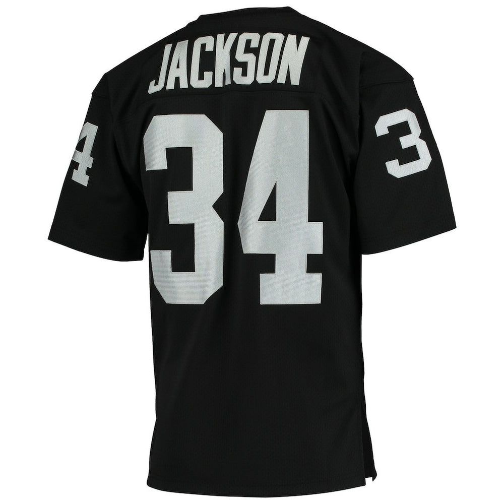 Bo Jackson Las Vegas Raiders 1990 Authentic Throwback Retired Player Jersey - Black sale