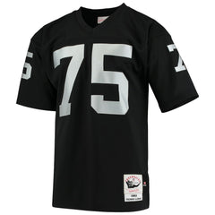 Howie Long Las Vegas Raiders 1983 Authentic Throwback Retired Player Jersey - Black sale
