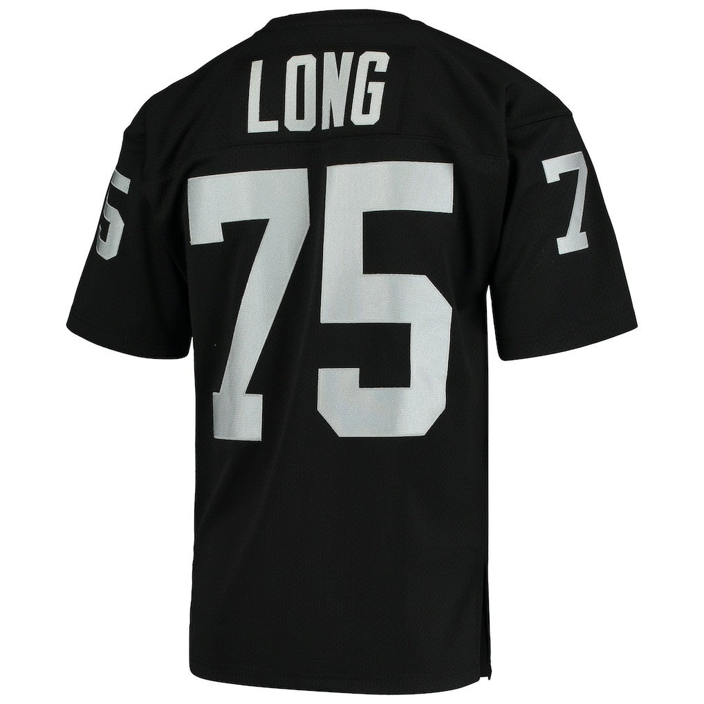 Howie Long Las Vegas Raiders 1983 Authentic Throwback Retired Player Jersey - Black sale