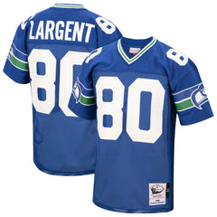 Steve Largent Seattle Seahawks 1985 Authentic Throwback Retired Player Jersey - Royal discount