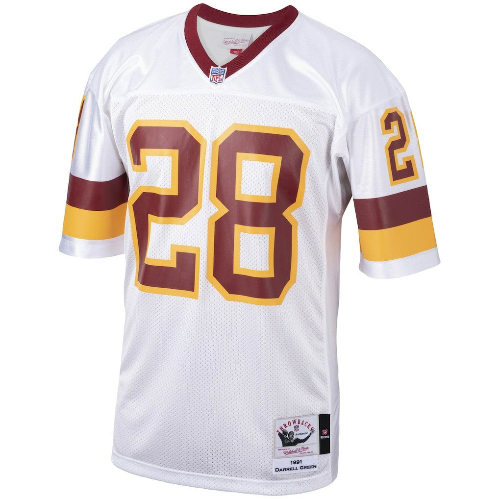 Darrell Green Washington Football Team 1991 Authentic Throwback Retired Player Jersey - White cheap