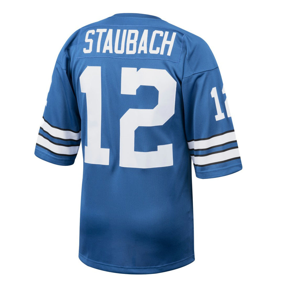 Roger Staubach Dallas Cowboys 1971 Authentic Throwback Retired Player Jersey - Royal on sale