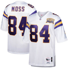 Randy Moss Minnesota Vikings 2000 Authentic Throwback Retired Player Jersey - White on sale