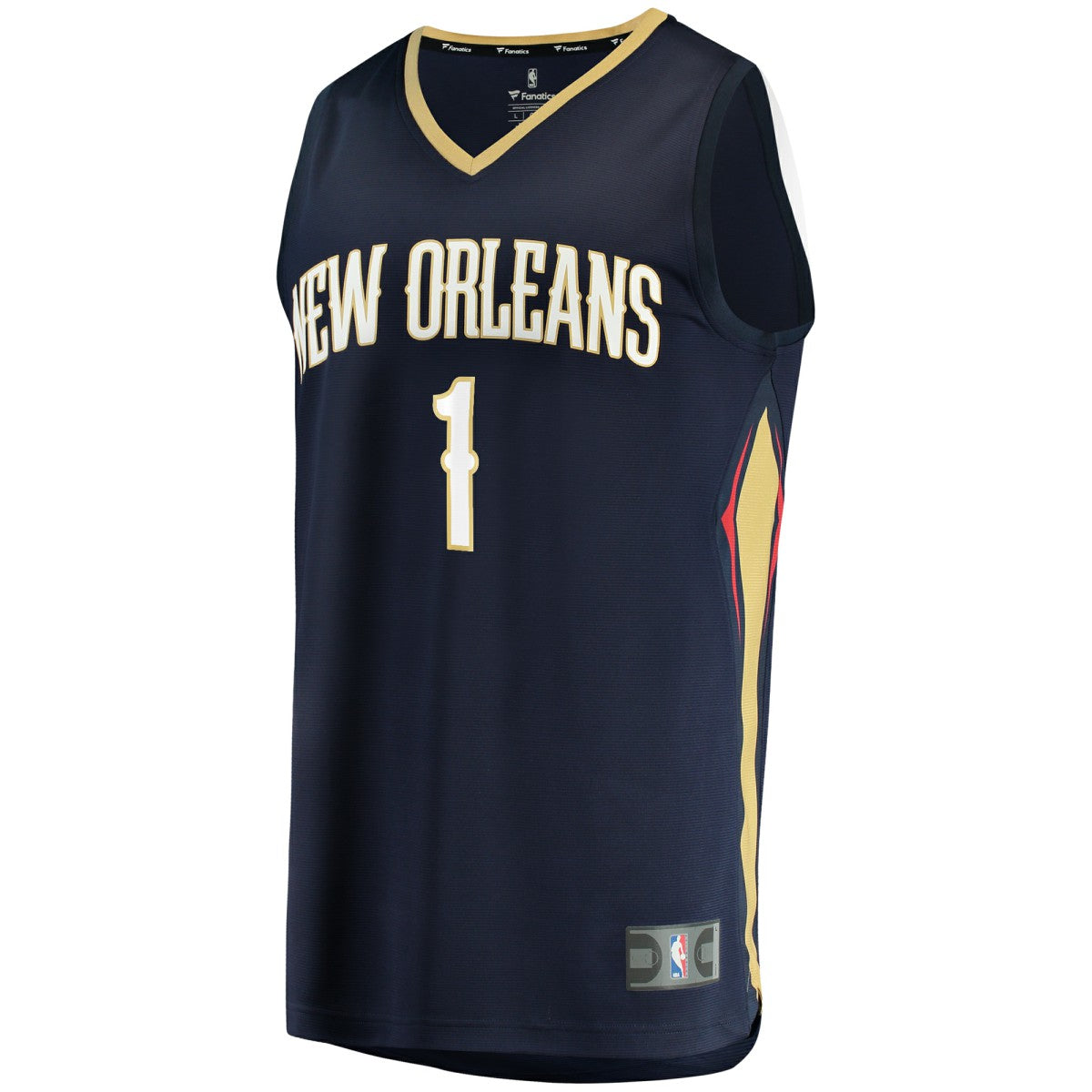 Zion Williamson New Orleans Pelicans Fast Break Replica Jersey Navy - Icon Edition