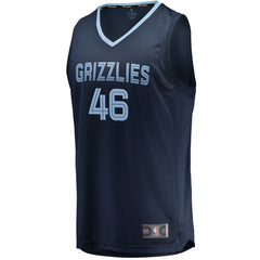 John Konchar Memphis Grizzlies Fast Break Replica Jersey Navy - Icon Edition