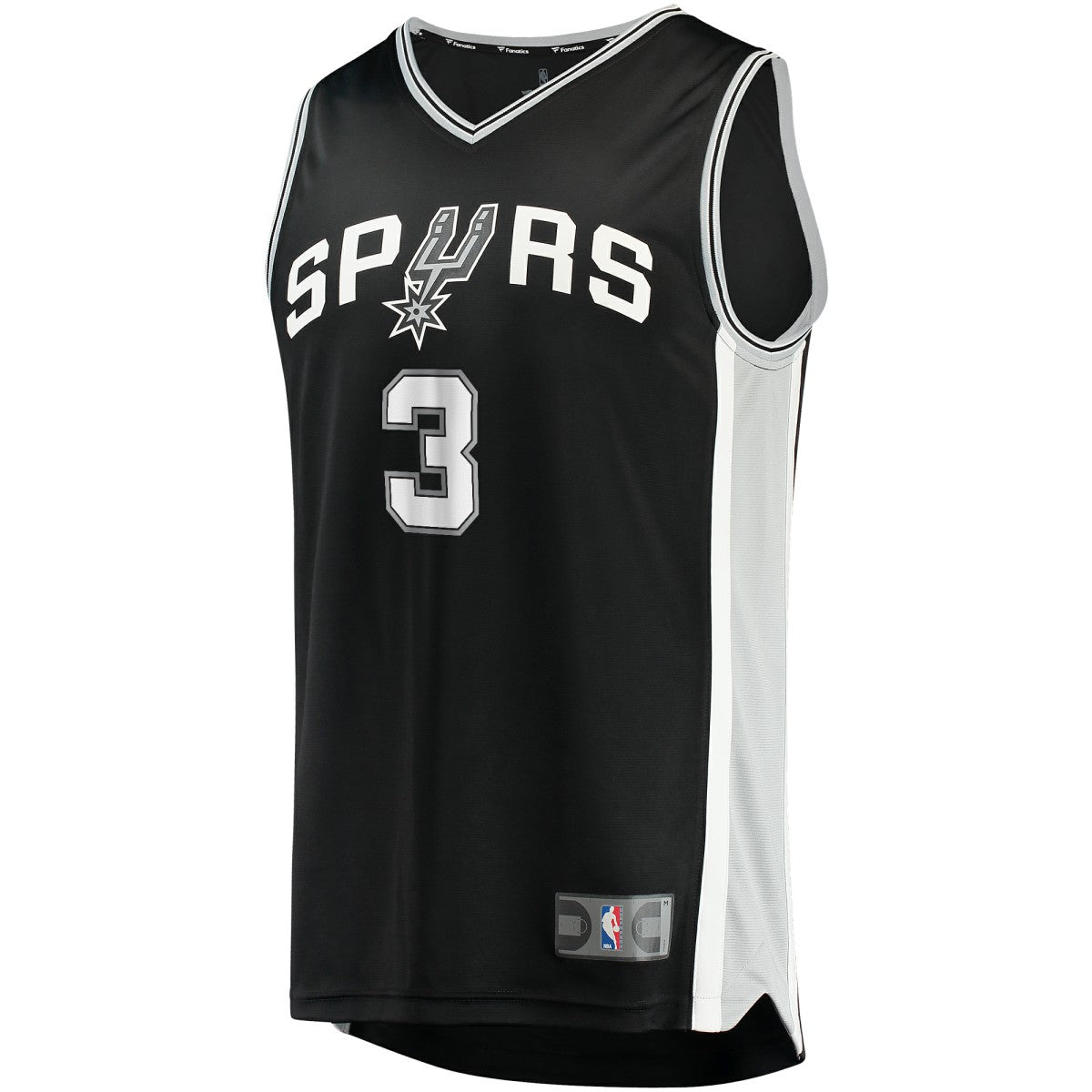 Keldon Johnson San Antonio Spurs Fast Break Replica Jersey Black - Icon Edition