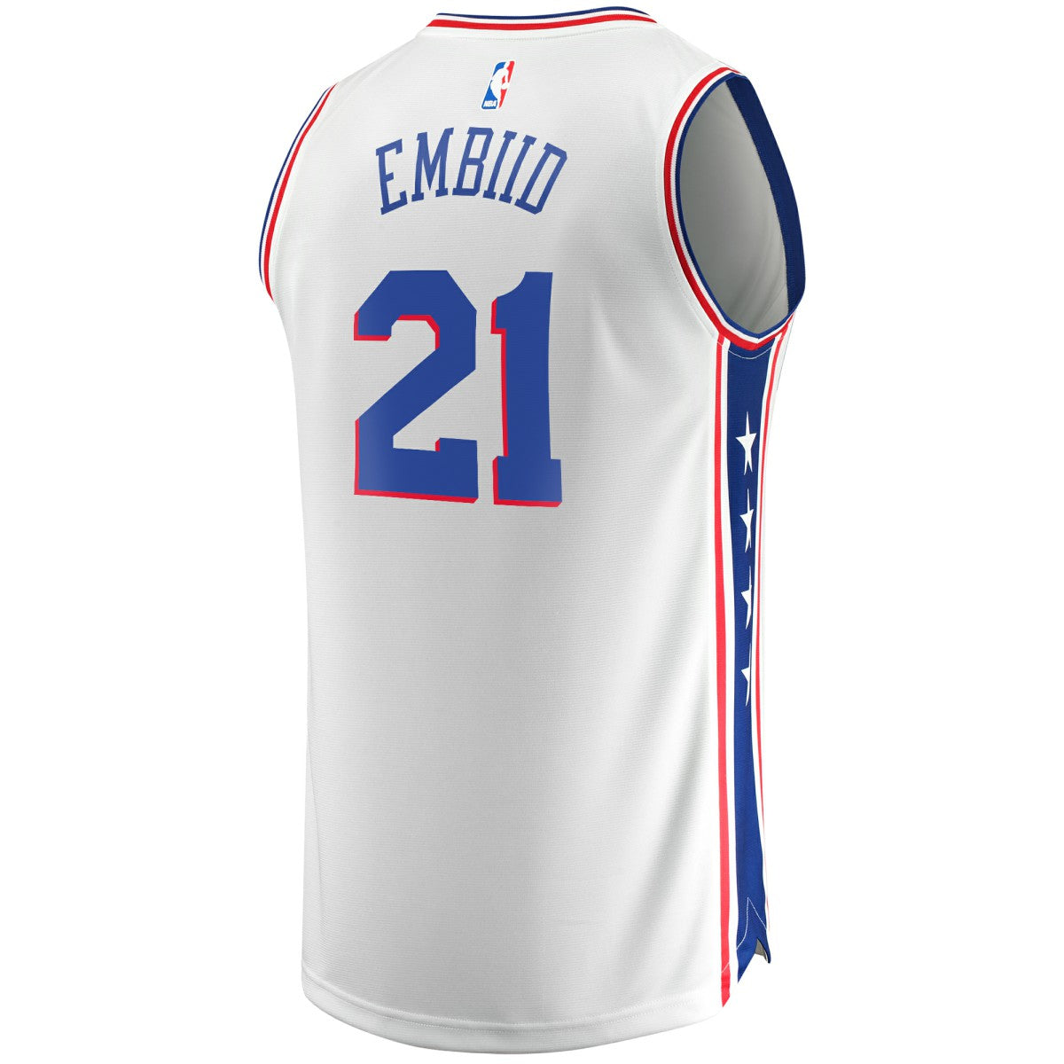 Joel Embiid Philadelphia 76ers Replica Jersey - Association Edition - White