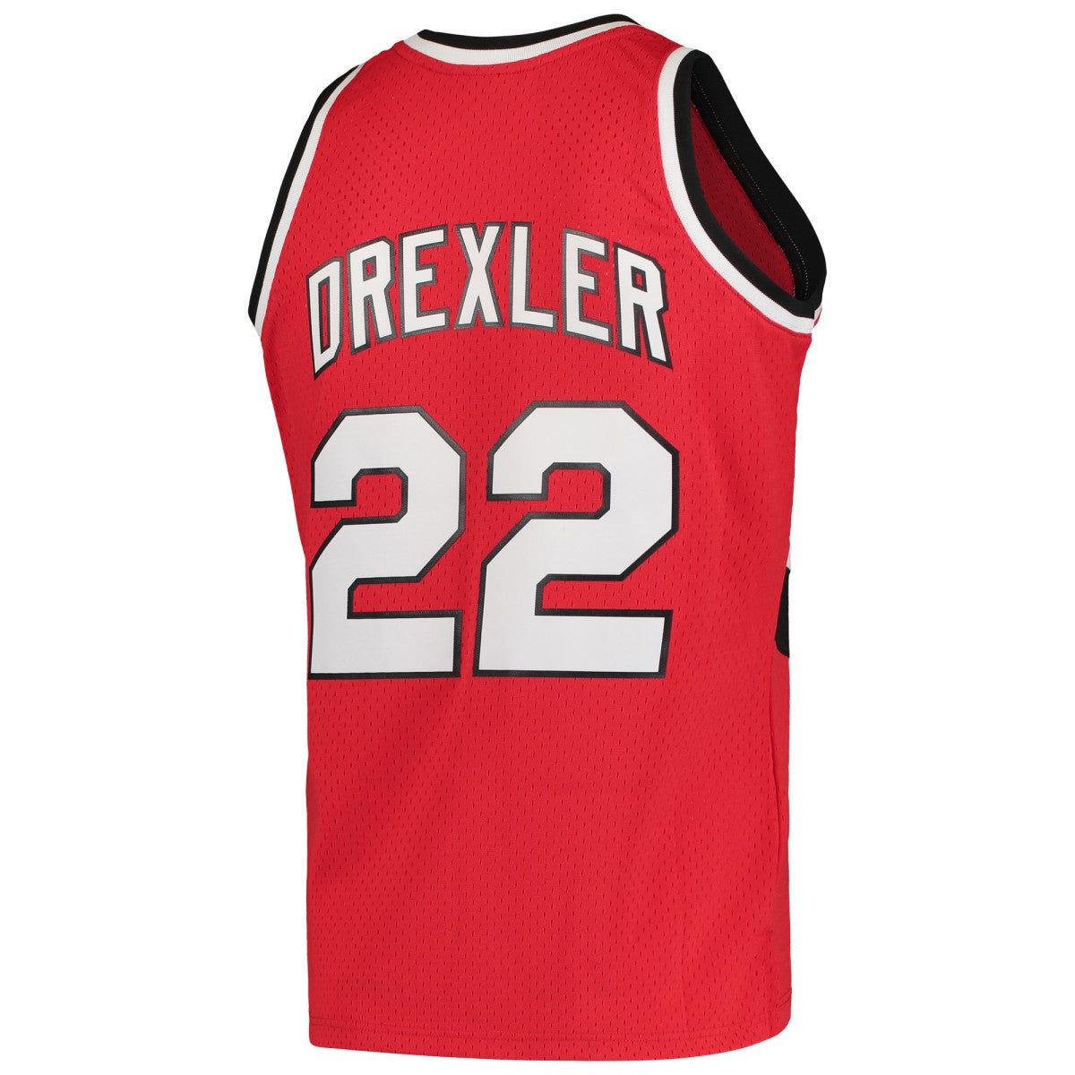 Clyde Drexler Portland Trail Blazers 1983/84 Hardwood Classics Swingman Jersey - Red