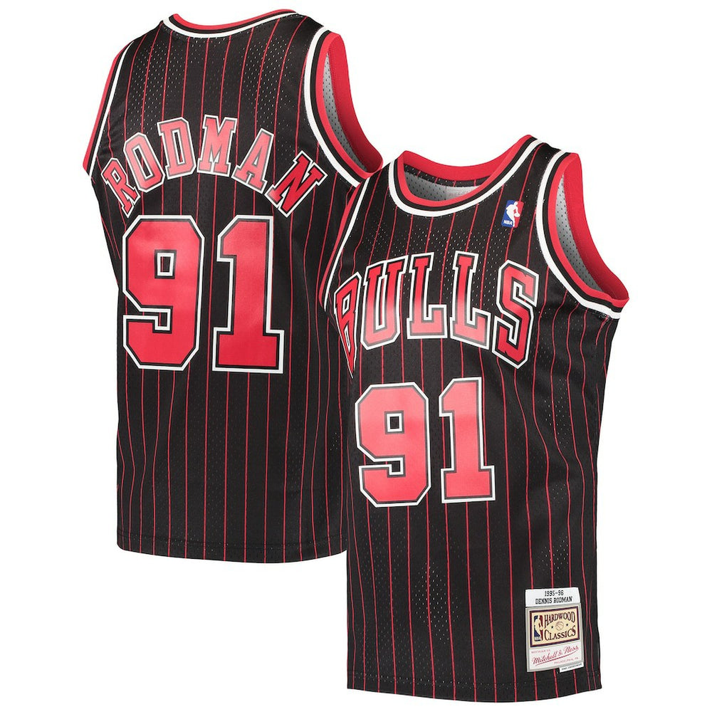 Dennis Rodman Chicago Bulls Hardwood Classics Swingman Jersey sale - Black