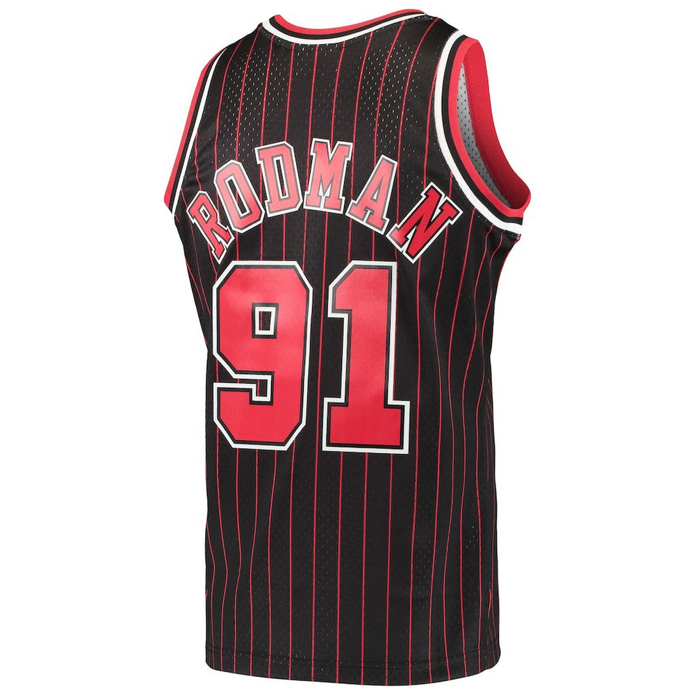 Dennis Rodman Chicago Bulls Hardwood Classics Swingman Jersey sale - Black