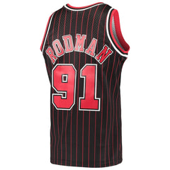 Dennis Rodman Chicago Bulls Hardwood Classics Swingman Jersey sale - Black