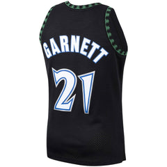 Kevin Garnett Minnesota Timberwolves Hardwood Classics Swingman Jersey - Black