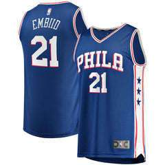 Joel Embiid Philadelphia 76ers Fast Break Replica Player Jersey - Icon Edition - Royal