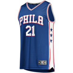 Joel Embiid Philadelphia 76ers Fast Break Replica Player Jersey - Icon Edition - Royal