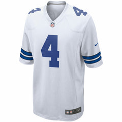 Dak Prescott Dallas Cowboys Game Team Jersey - White