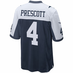 Dak Prescott Dallas Cowboys Alternate Game Team Jersey - Navy