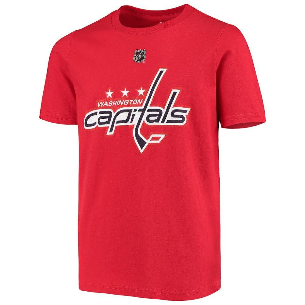 TJ Oshie Washington Capitals Youth Player Name & Number T-Shirt Red