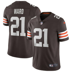 Denzel Ward Cleveland Browns Vapor Limited Jersey - Brown