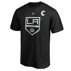 Anze Kopitar Los Angeles Kings Fanatics Authentic Stack Player Name & Number T-Shirt Black