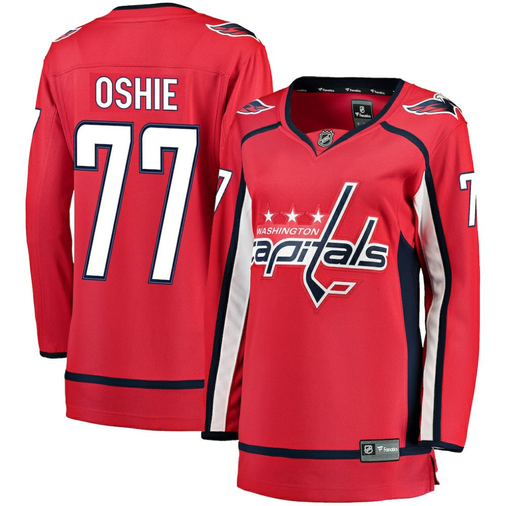 TJ Oshie Washington Capitals Fanatics Women's Breakaway Player Jersey Red