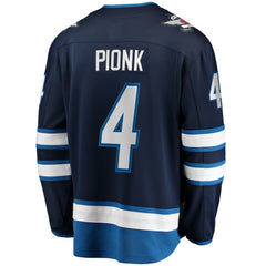 Neal Pionk Winnipeg Jets Fanatics Home Breakaway Player Jersey Navy
