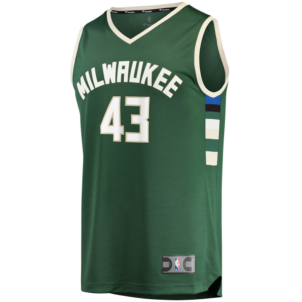 Thanasis Antetokounmpo Milwaukee Bucks Fast Break Replica Player Jersey - Icon Edition - Hunter Green