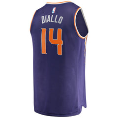 Cheick Diallo Phoenix Suns Youth Fast Break Replica Player Jersey - Icon Edition - Purple