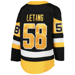 Kris Letang Pittsburgh Penguins Youth Premier Player Jersey Black