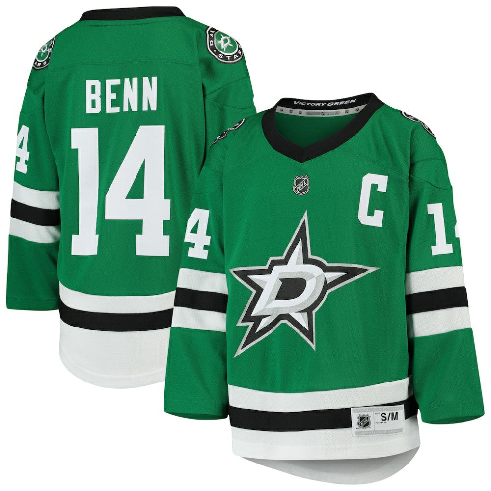Jamie Benn Dallas Stars Youth Home Replica Player Jersey Kelly Green