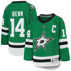 Jamie Benn Dallas Stars Youth Home Replica Player Jersey Kelly Green