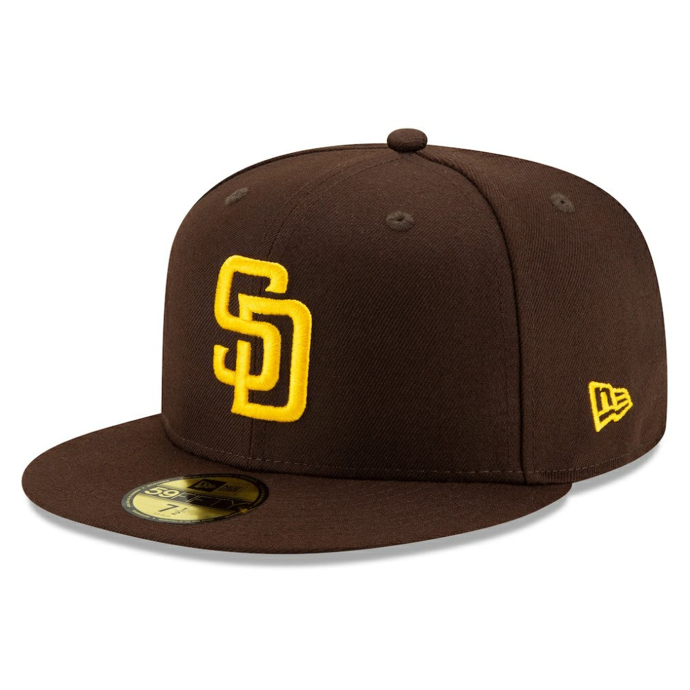 San Diego Padres Authentic Collection On-Field 59FIFTY Fitted Hat Brown | New Era