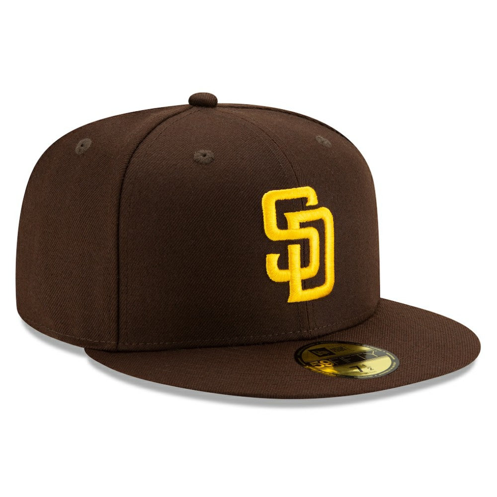 San Diego Padres Authentic Collection On-Field 59FIFTY Fitted Hat Brown | New Era