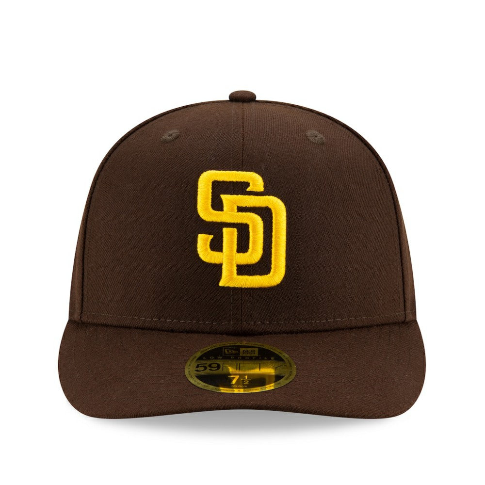 San Diego Padres Authentic Collection On-Field Low Profile 59FIFTY Fitted Hat Brown | New Era