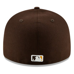 San Diego Padres Authentic Collection On-Field Low Profile 59FIFTY Fitted Hat Brown | New Era