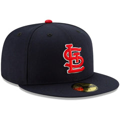 St. Louis Cardinals Alternate Authentic Collection On-Field 59FIFTY Fitted Hat Navy | New Era