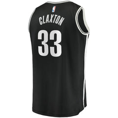 Nicolas Claxton Brooklyn Nets Fast Break Player Jersey - Icon Edition - Black