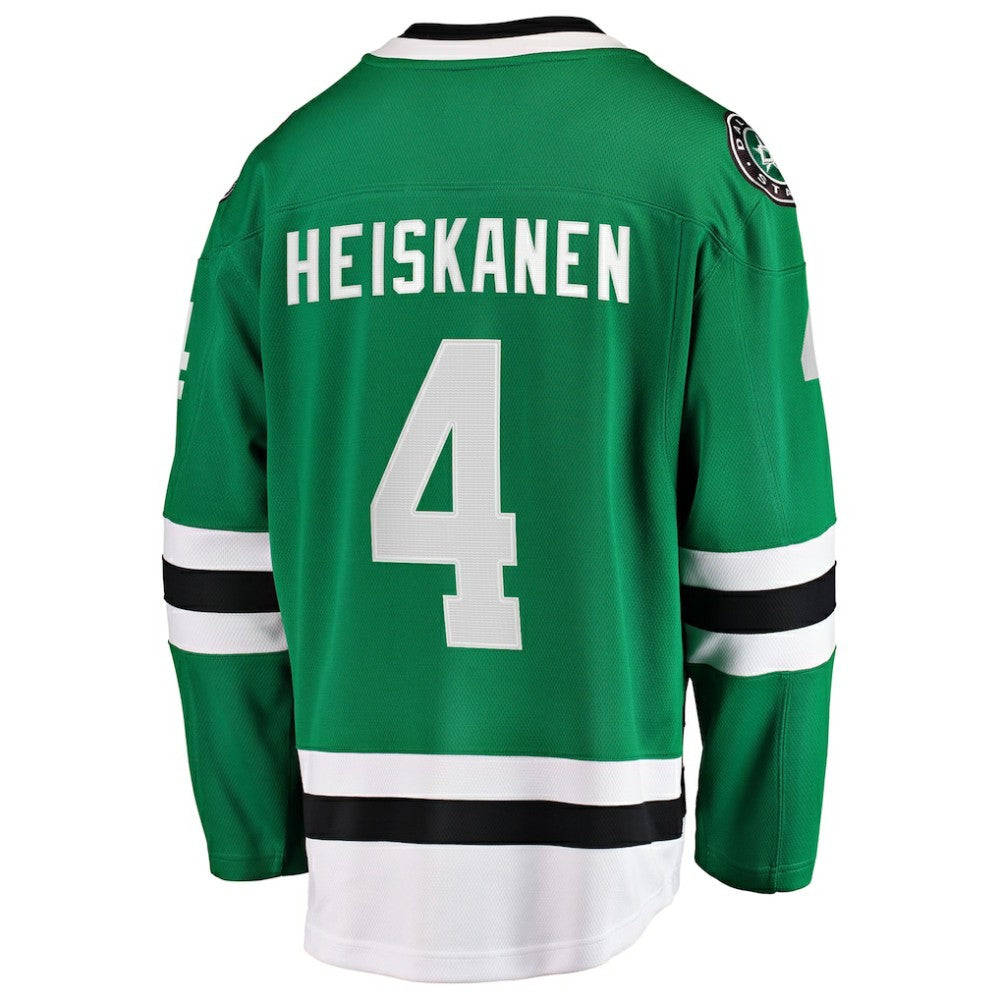 Miro Heiskanen Dallas Stars Fanatics Team Color Breakaway Player Jersey Kelly Green