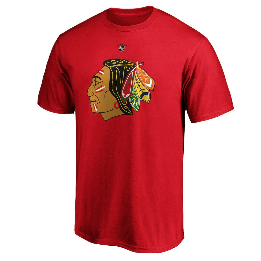 Bobby Hull Chicago Blackhawks Fanatics Authentic Stack Retired Player Name & Number T-Shirt Red