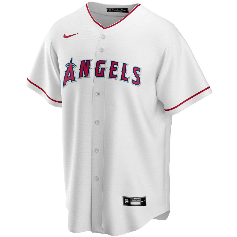 Mike Trout Los Angeles Angels Youth Alternate Replica Player Jersey White | Nike