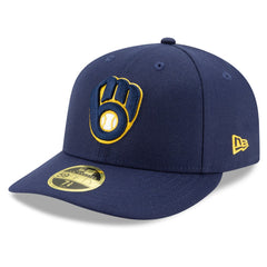 Milwaukee Brewers Authentic Collection On-Field Low Profile 59FIFTY Fitted Hat Navy | New Era