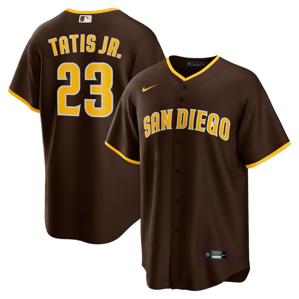 Fernando Tatis Jr. San Diego Padres Alternate Replica Player Jersey Brown | Nike