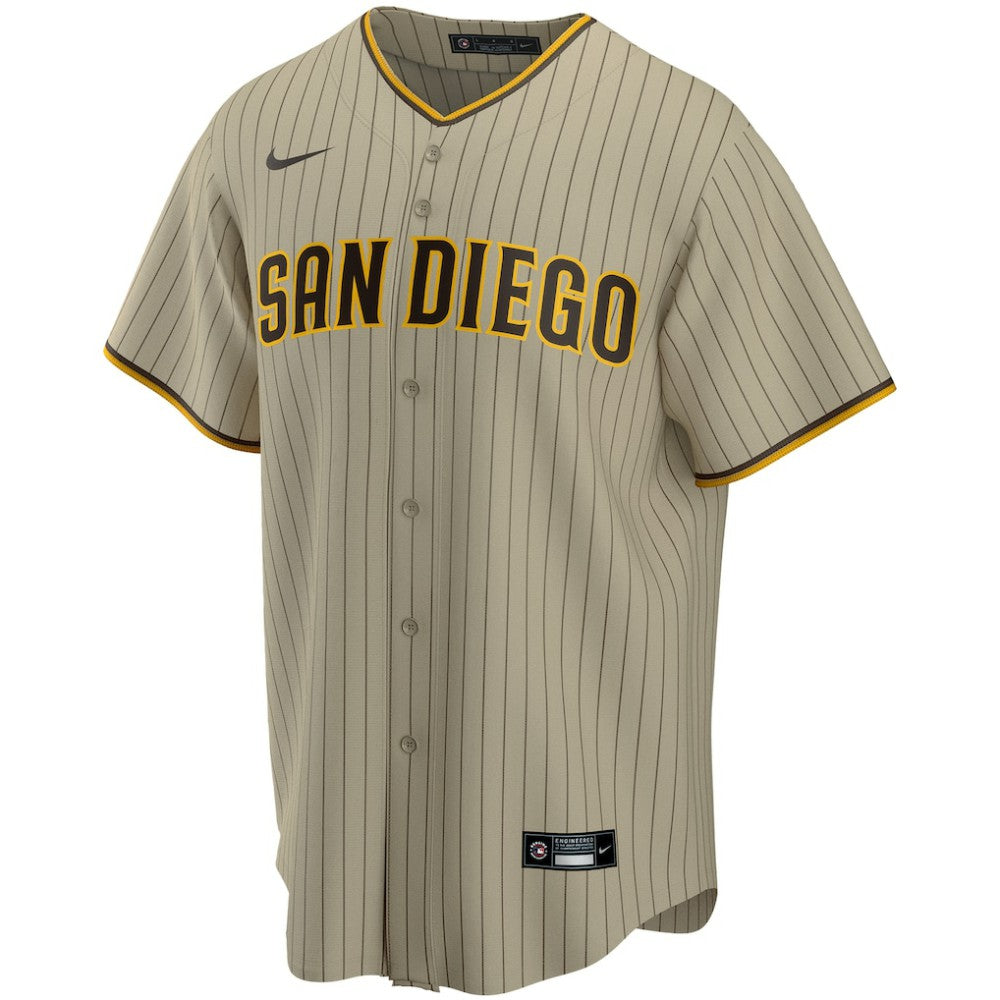 Fernando Tatis Jr. San Diego Padres Alternate Replica Player Jersey Tan | Nike