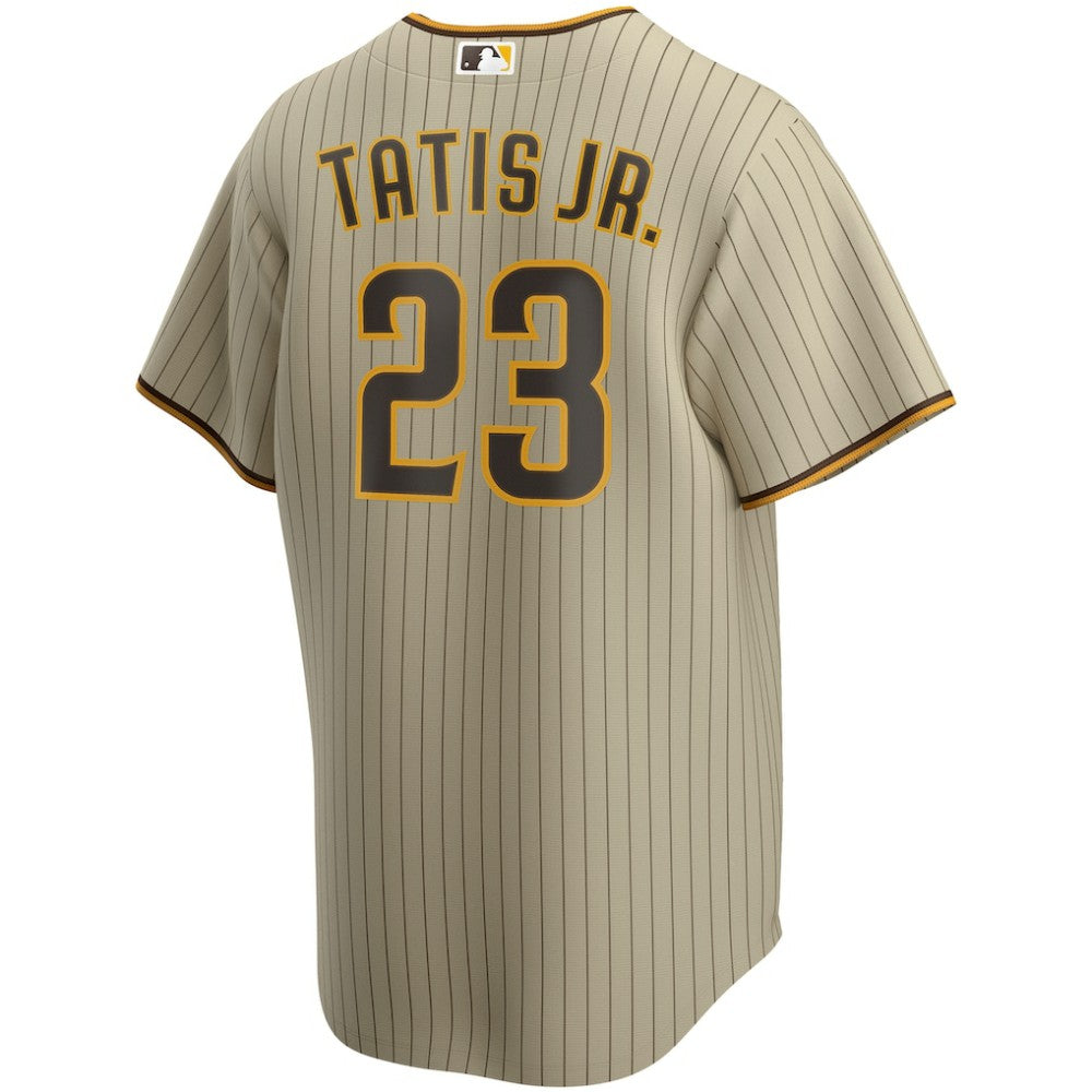 Fernando Tatis Jr. San Diego Padres Alternate Replica Player Jersey Tan | Nike