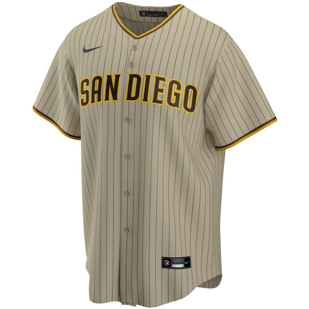 San Diego Padres Alternate Replica Team Jersey Tan | Nike