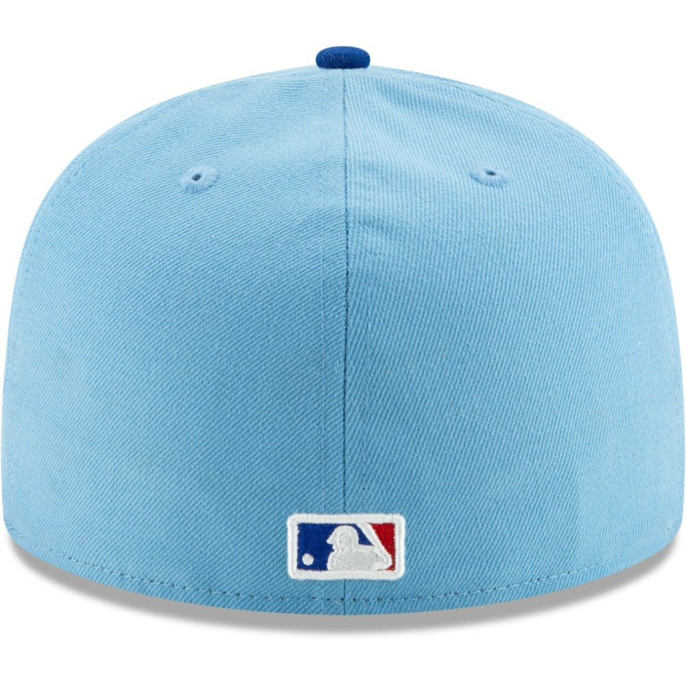 Texas Rangers On-Field Authentic Collection 59FIFTY Fitted Hat Light Blue/Royal | New Era